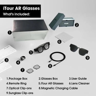 iTour Smart Glasses: 104 Languages Translator - InspiredGrabs.com